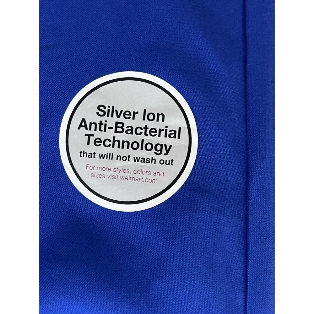 NWT ClimateRight by CuddlDuds Womens Plus Scrub Jogger Sz Small Metro Blue - Picture 11 of 16